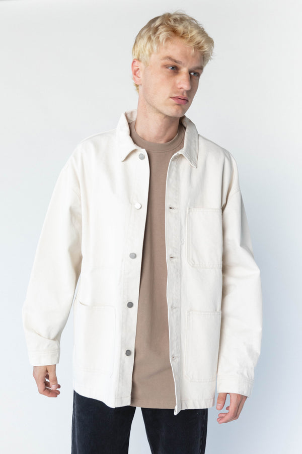 Clark Jeans Niko Worker Jacket Ecru