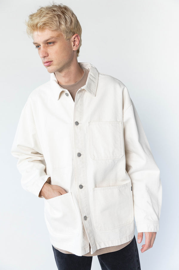 clark jeans Niko Worker Jacket Ecru