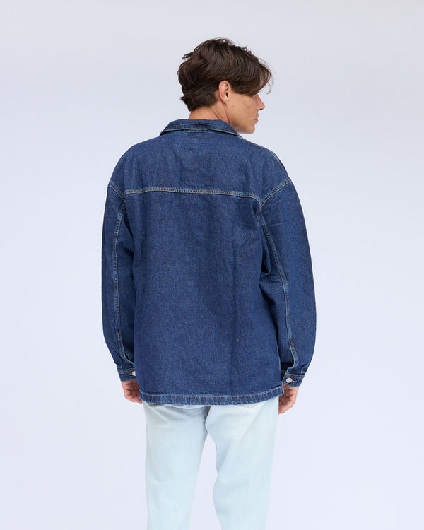 Clark Jeans Niko Worker Jacket - Pebble Dark Retro