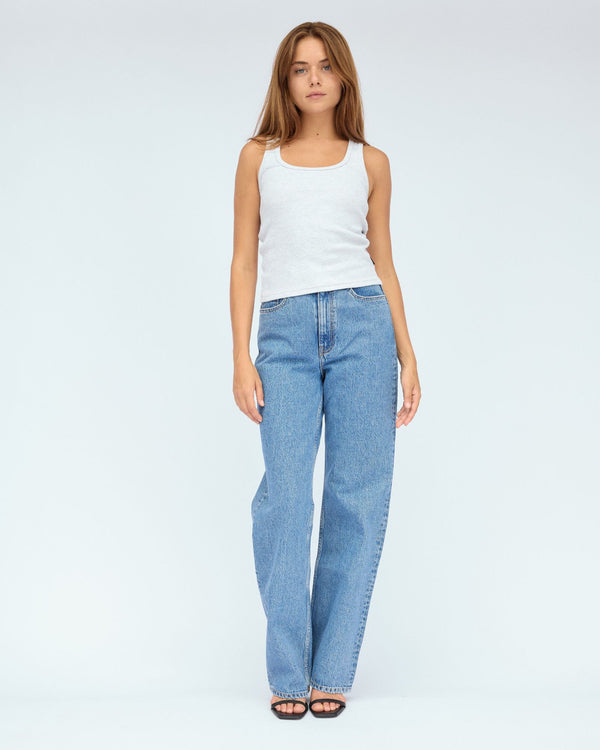 Clark Jeans Nyla Top - Light Grey Melange