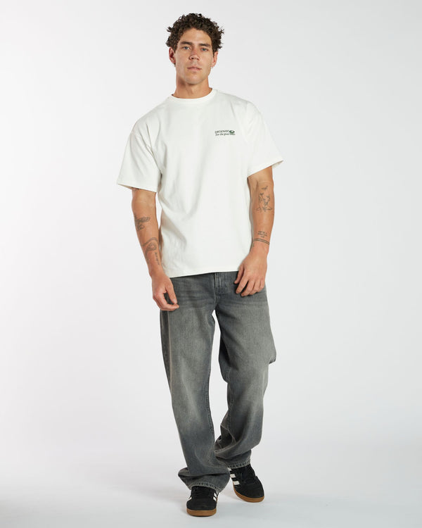 Clark Jeans Omar Baggy Jeans - Mid Grey Used