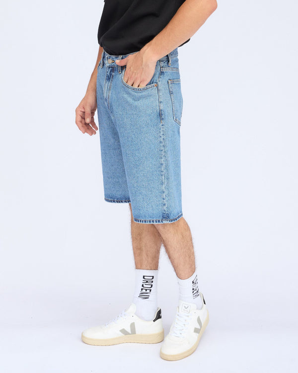 Clark Jeans Omar Shorts - Stream Sky Retro
