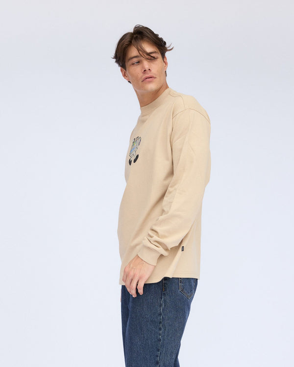 Clark Jeans Reno Long Sleeve - Pale Taupe Traveller