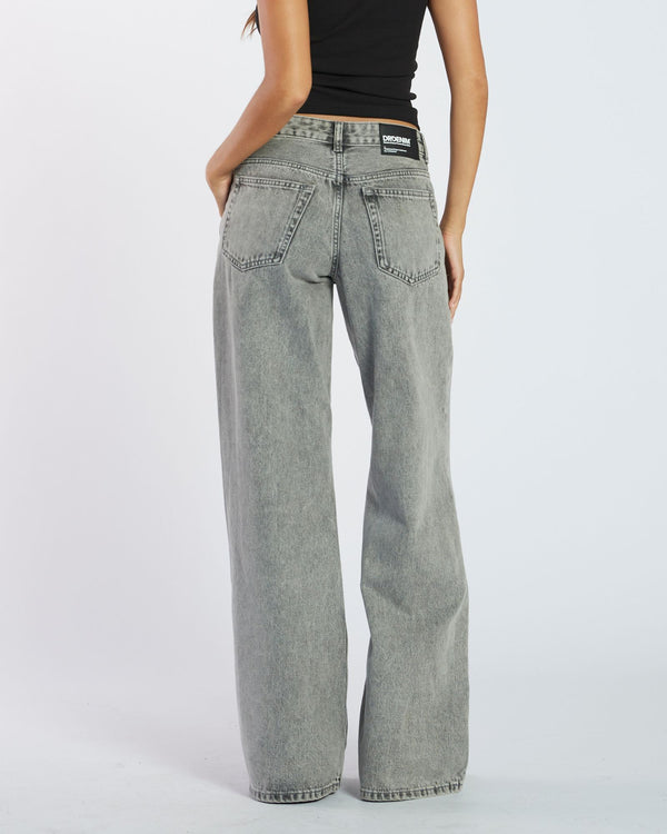 clark jeans Rhue Wide Jeans TALL - Ash Grey