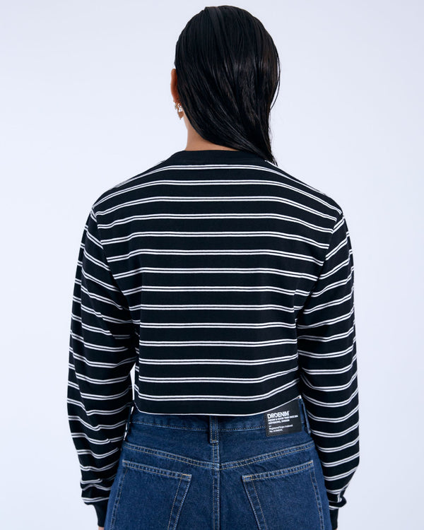 clark jeans Rory Long Sleeve - Double Stripe BL