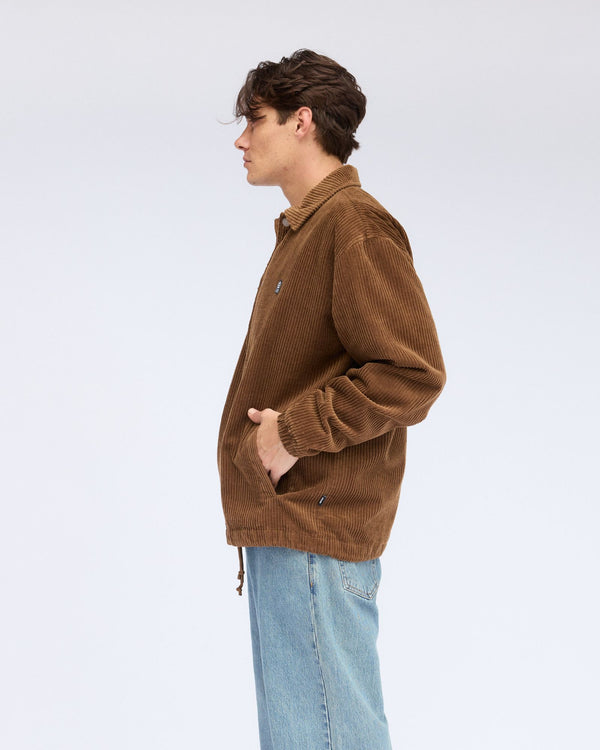 Clark Jeans Split Jacket - Brown Cord