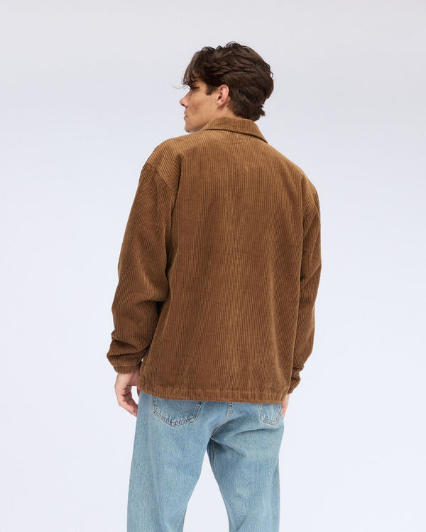 Clark Jeans Split Jacket - Brown Cord
