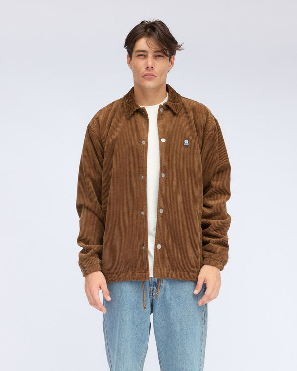 clark jeans Split Jacket - Brown Cord