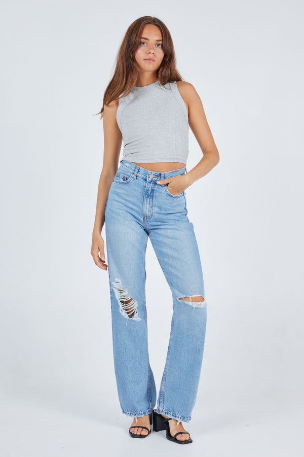 Clark Jeans Suzu Top - Grey Melange