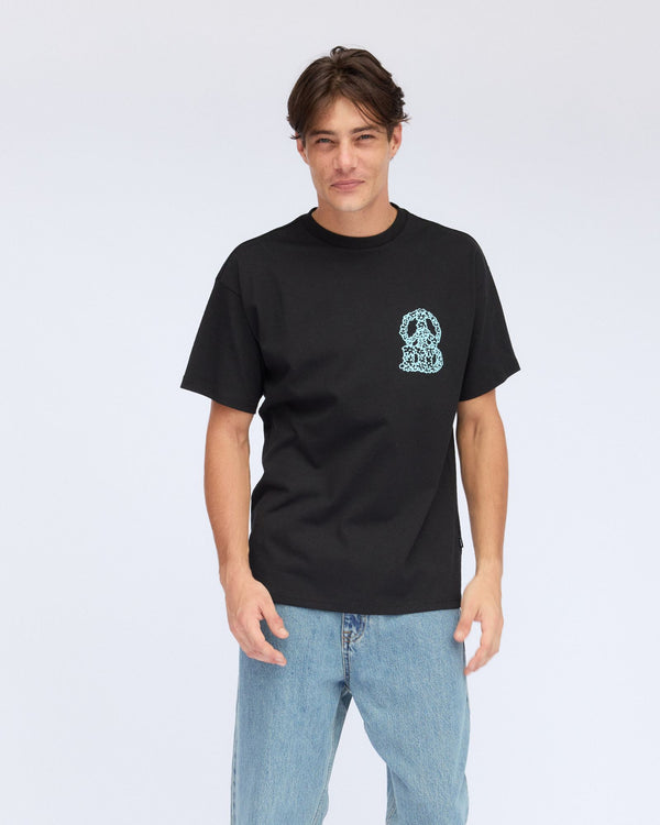 clark jeans Trooper Tee - Black Small DD Peace