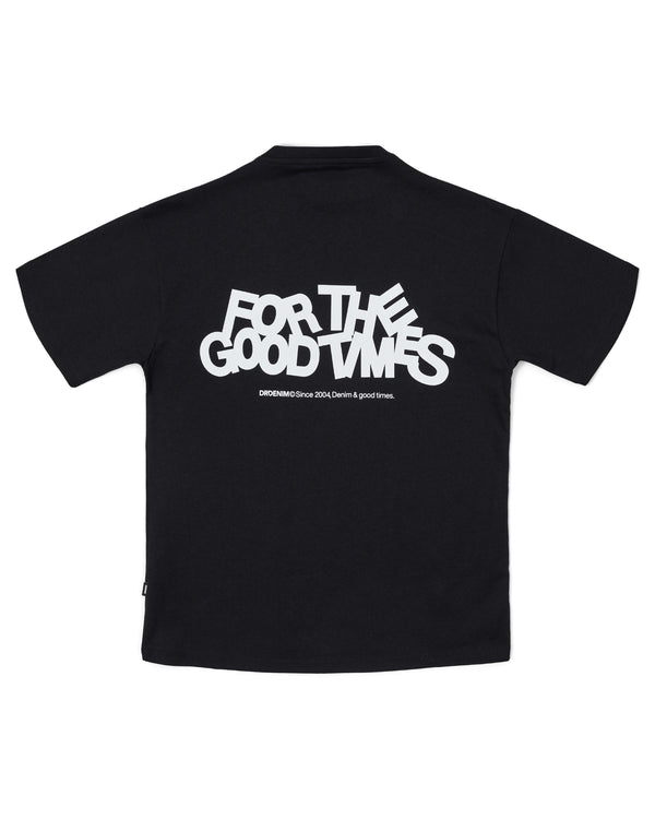 Clark Jeans Trooper Tee - Black The Good Times