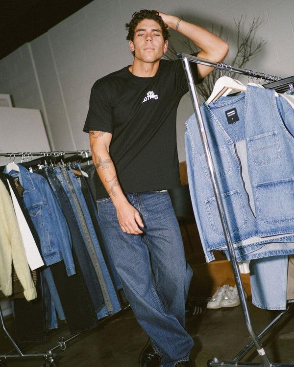 Clark Jeans Trooper Tee - Black The Good Times