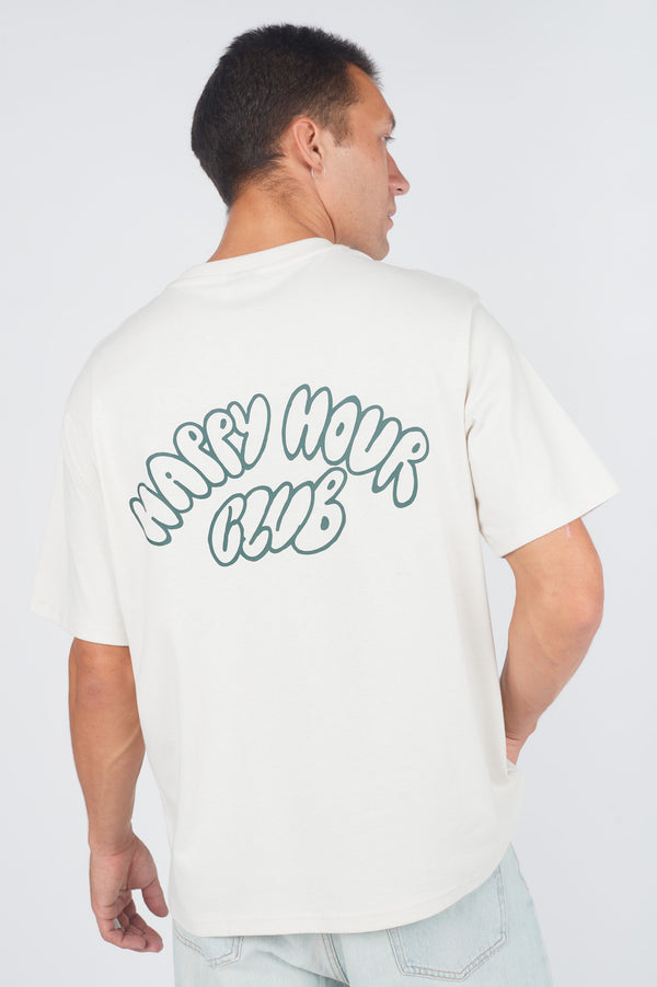 clark jeans Trooper Tee - Bone Happy Pine