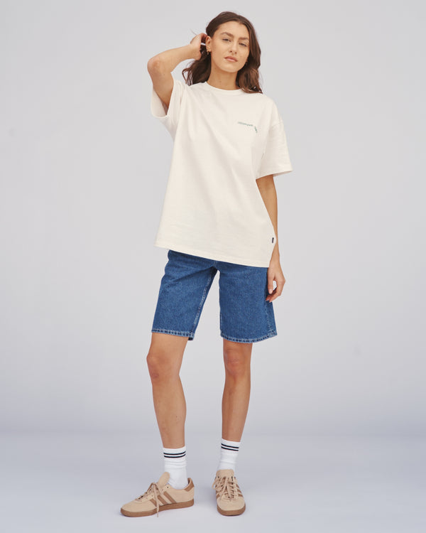 Clark Jeans Trooper Tee - Off White DD Peace