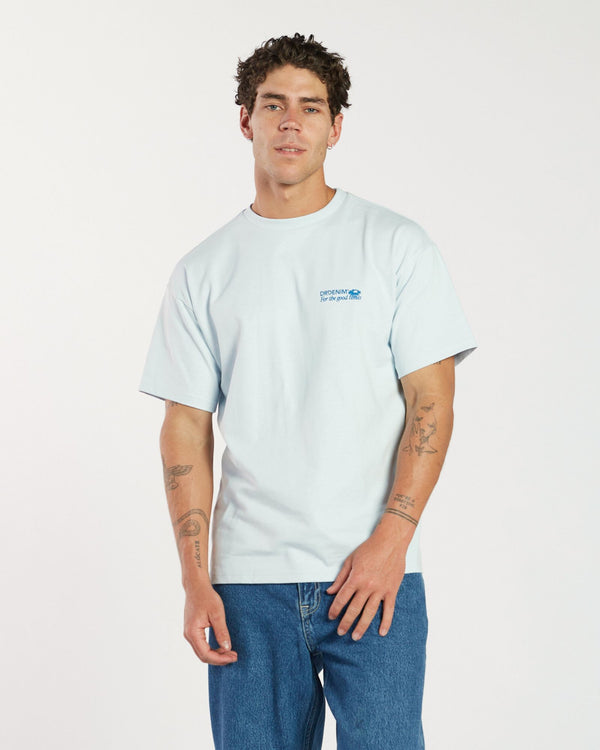 Clark Jeans Trooper Tee - Sky DD Daisy