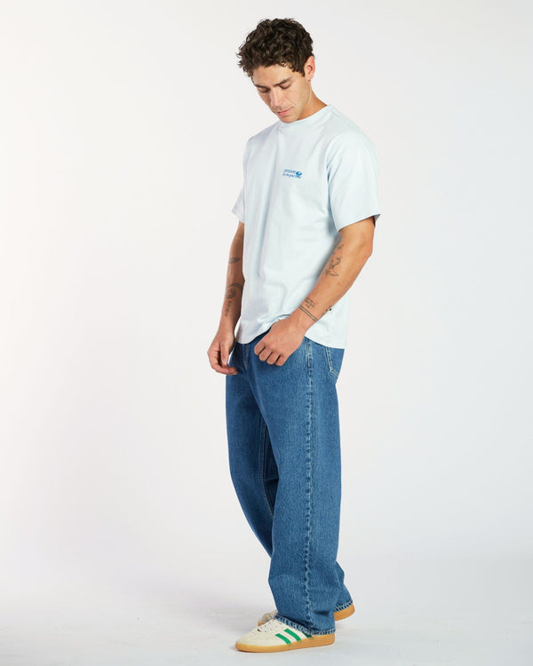 Clark Jeans Trooper Tee - Sky DD Daisy