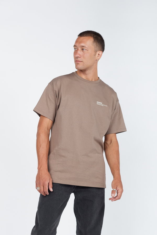 clark jeans Trooper Tee - Walnut WM