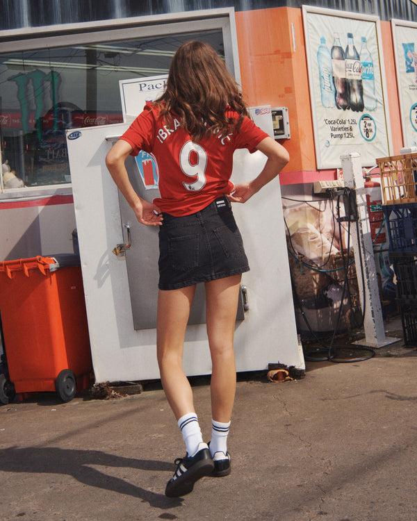 Clark Jeans Ziggy Mid Skirt - Black Used