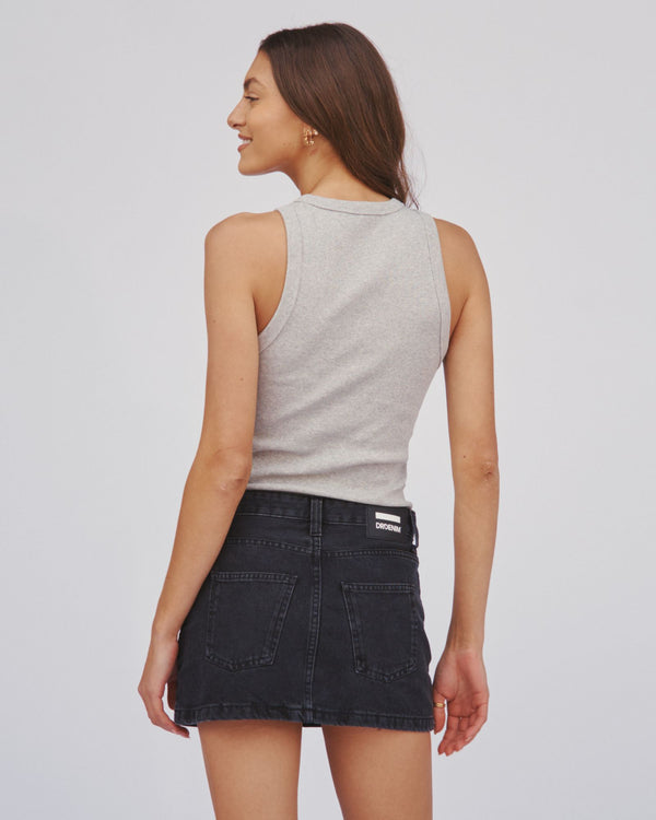 Clark Jeans Ziggy Mid Skirt - Black Used