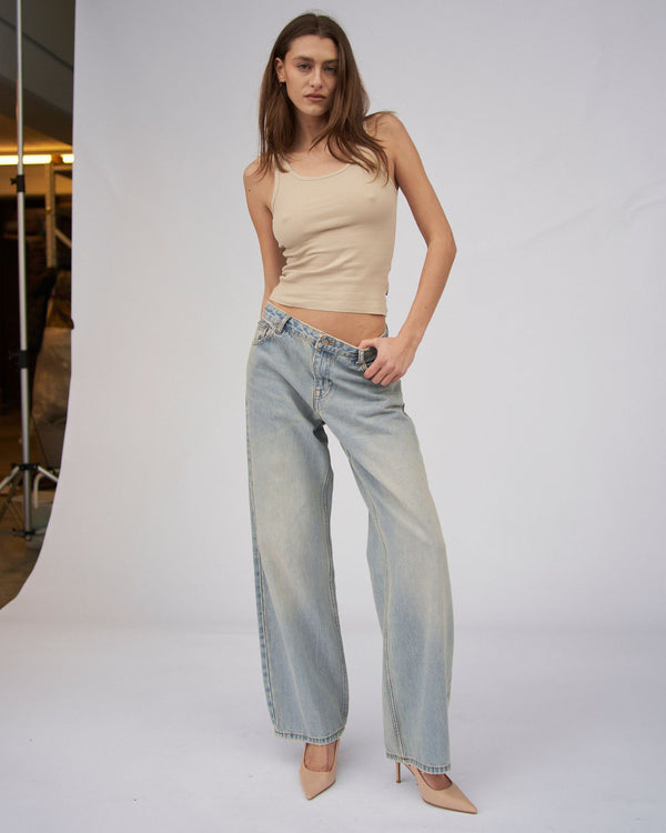 Clark Jeans Hill Low Jeans PETITE - Canyon Light Vintage