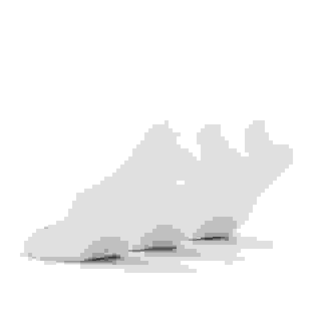 Clarks 3 Pack Liner Socks White
