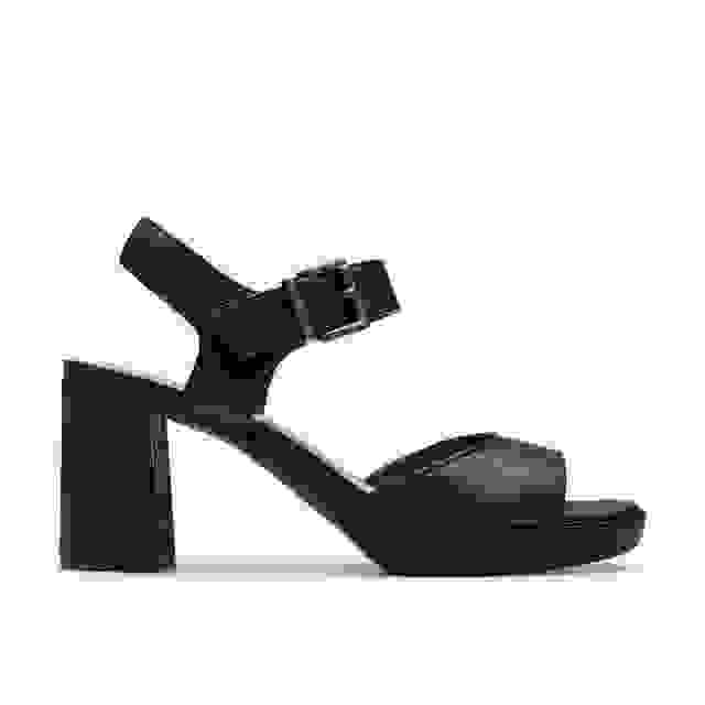 clarks AmbyrLyn Faye Black Leather