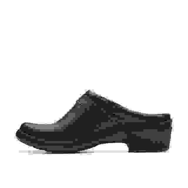 Clarks Angie Mist Black Leather