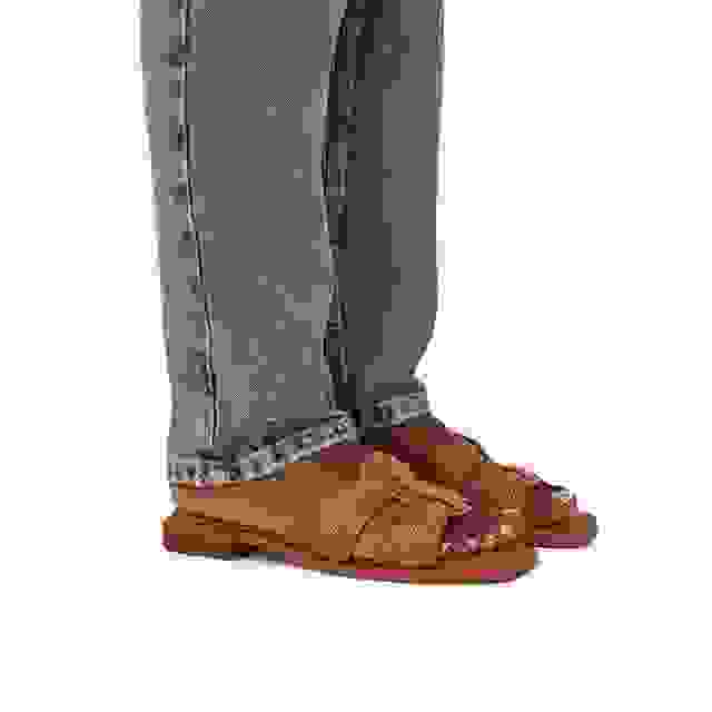 Clarks Ariany Mule Tan Leather