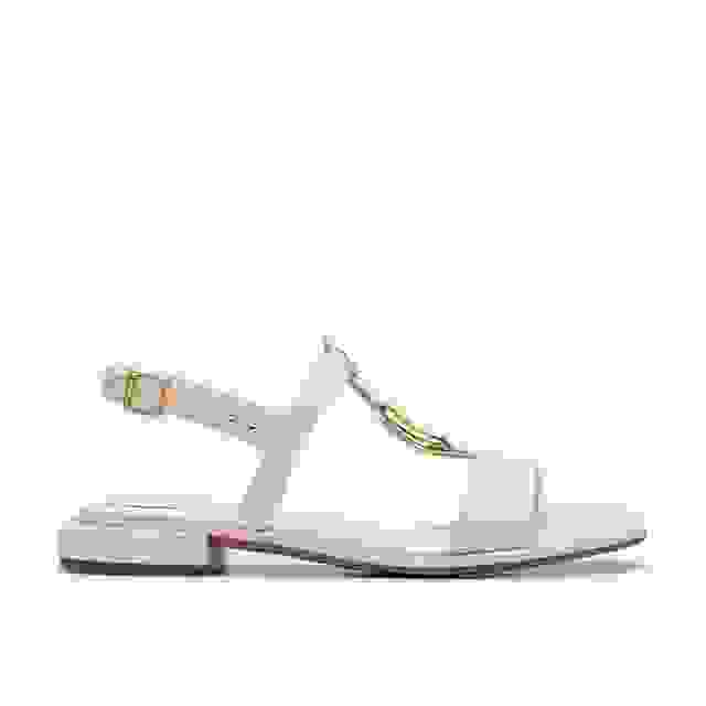 clarks Ariany Sling Cream Leather