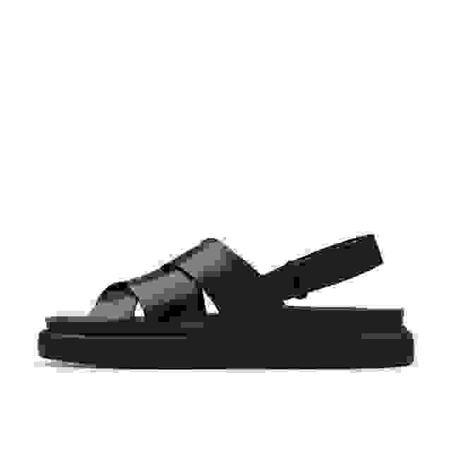 Clarks Aristella Sun Black Leather