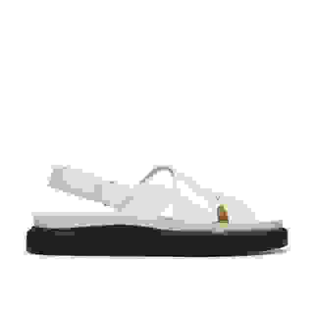 clarks Aristella Sun Cream Leather