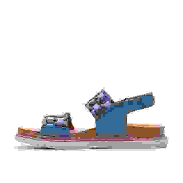 Clarks Arwell Glide Blue Combination