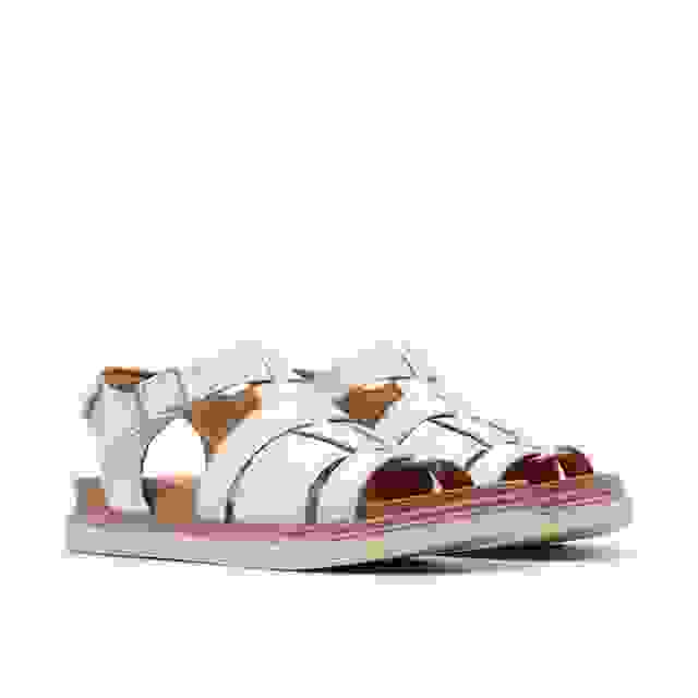 Clarks Arwell Sun Cream Leather