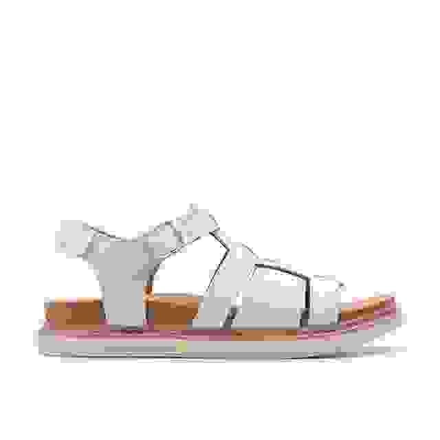 clarks Arwell Sun Cream Leather