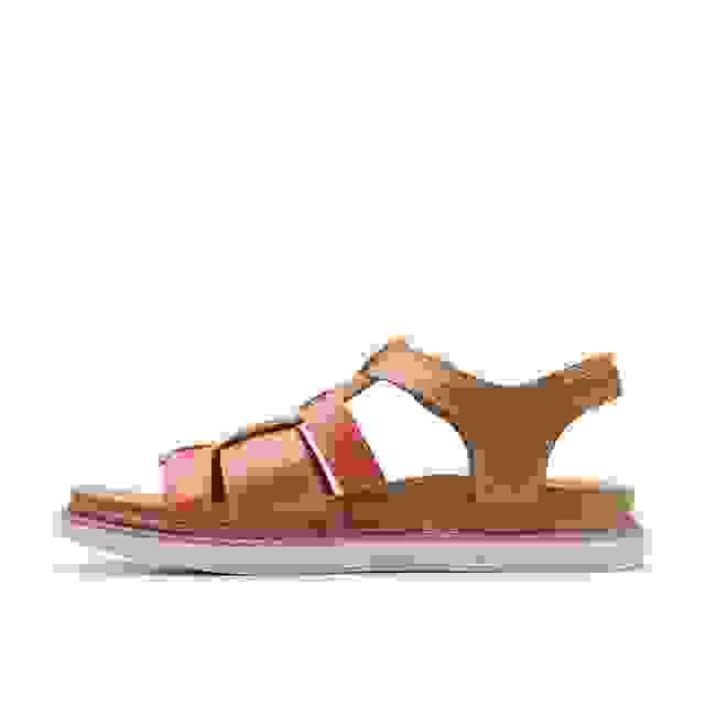 Clarks Arwell Sun Tan Combination Leather