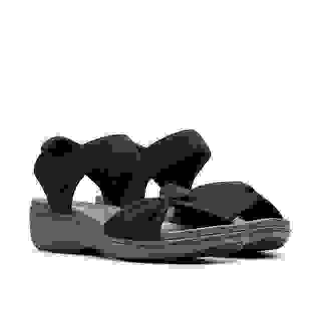 Clarks Breeze Rae Sara Black Textile