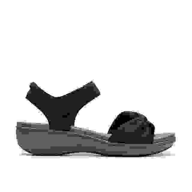 clarks Breeze Rae Sara Black Textile