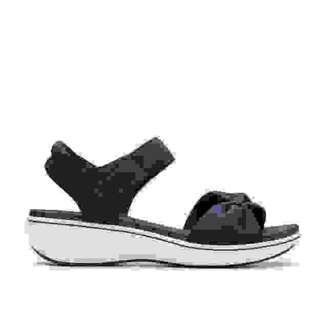 clarks Breeze Rae Sara Navy Textile