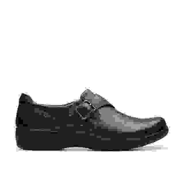clarks Carleigh Jazz Black Leather