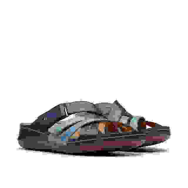 Clarks Cecily Slide Blue Combination