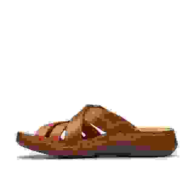 Clarks Cecily Slide Tan Combination