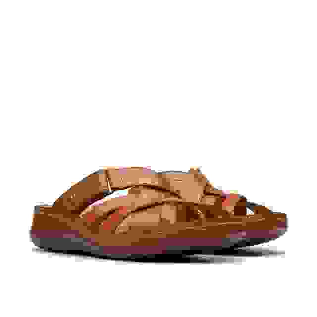 Clarks Cecily Slide Tan Combination