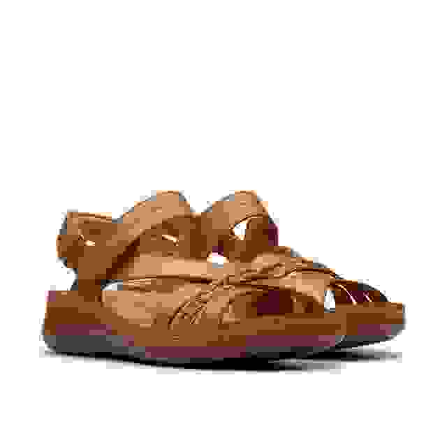 Clarks Cecily Strap Tan Combination