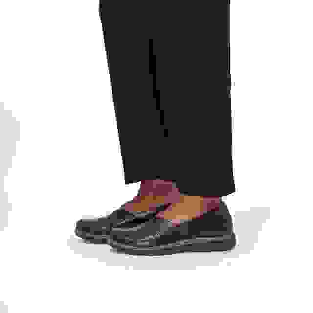 Clarks Certina Edge Black Leather