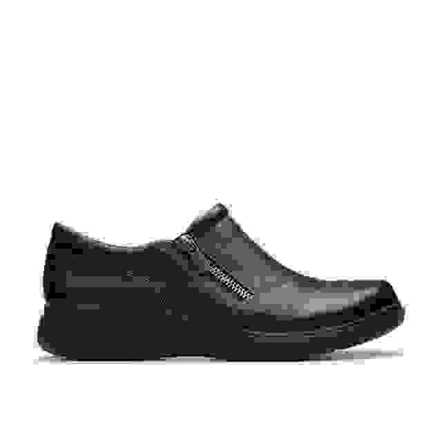 clarks Certina Pure Black Leather