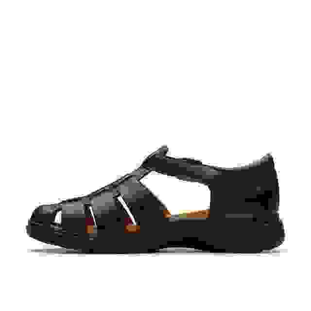 Clarks Certina Sun Black Leather