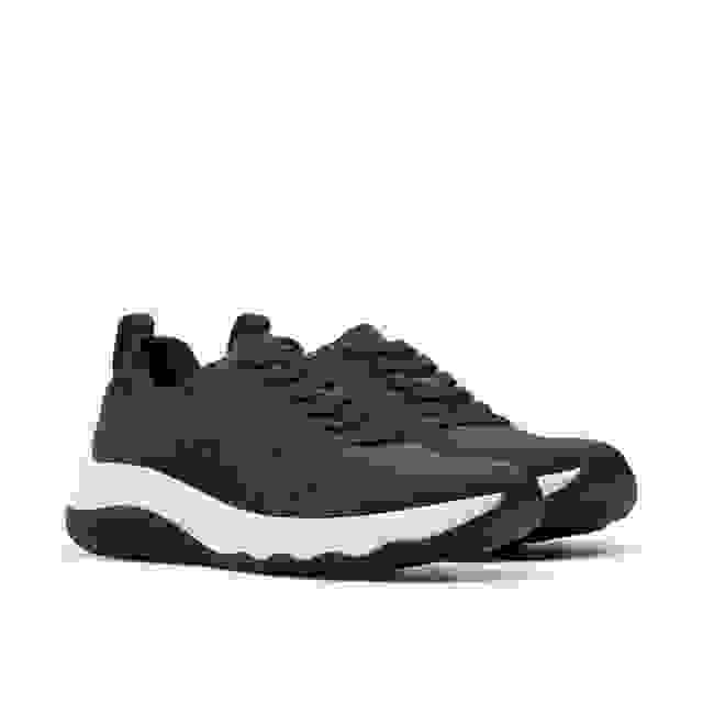 Clarks Circuit Tie Black Knit