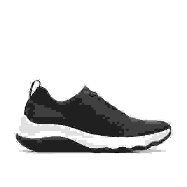 clarks Circuit Tie Black Knit