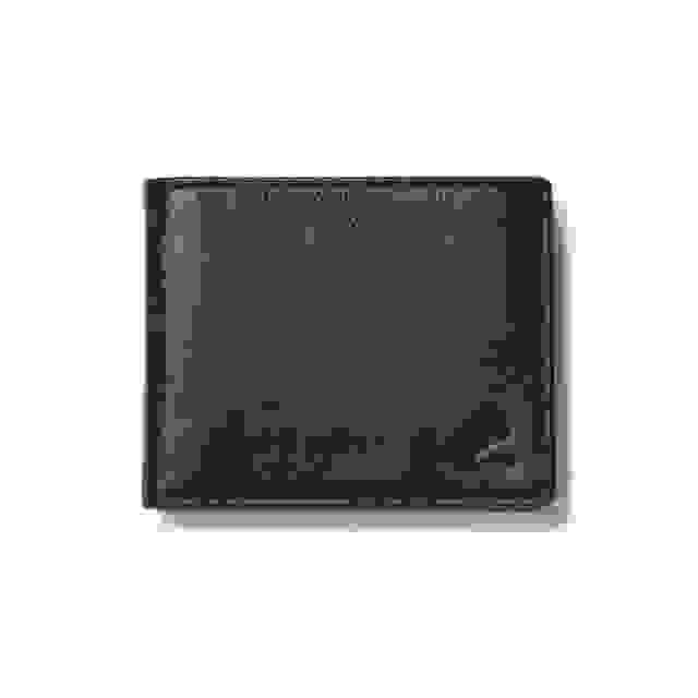 clarks Classic Pebble Slimfold Wallet Black