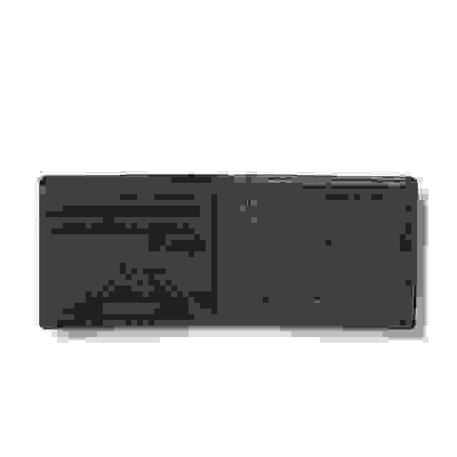 Clarks Classic Pebble Slimfold Wallet Brown